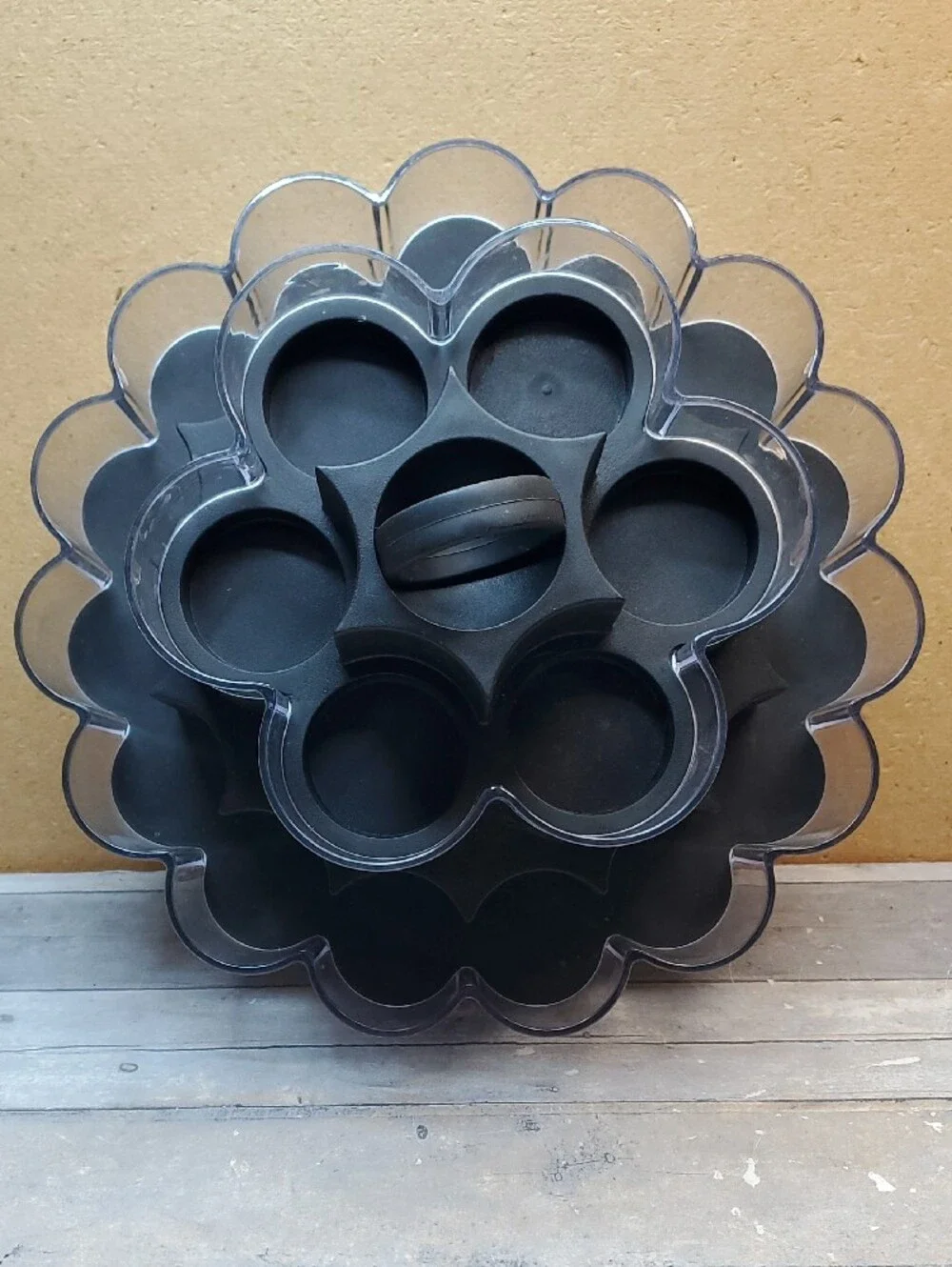Pampered Chef Spice Rack Turn About Carousel 1632